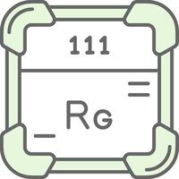 Röntgen Grün Licht Stutfohlen Symbol vektor