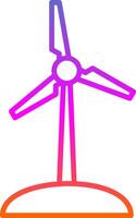 Symbol für den Gradienten der Turbinenlinie vektor
