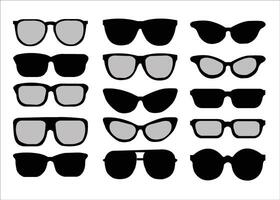 Vektor Sonnenbrille symmetrisch einstellen von Brille Attrappe, Lehrmodell, Simulation