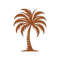 Palme Baum Logo Element, Palme Baum Logo Vorlage, Palme Baum Logo Vektor Illustration