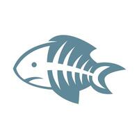 Fisch Symbol Logo Design vektor