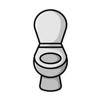 Toilette Symbol Vektor Design Vorlage im Weiß Hintergrund