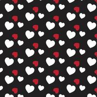 Valentinsgrüße Tag rot und Weiß Herz Hintergrund Vektor eps