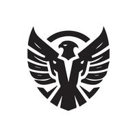 fågel Fenix fågel maskot logotyp gaming vektor illustration