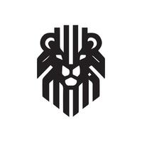 lejon logotyp design vektor mall, logotyp maskot