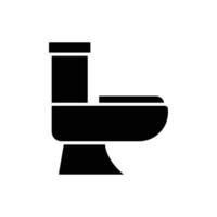 Toilette Symbol Vektor Design Vorlage im Weiß Hintergrund