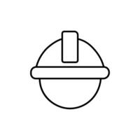 Vorarbeiter Symbol Vektor. Baumeister Illustration unterzeichnen. Ingenieur Symbol. Arbeiter Logo. vektor