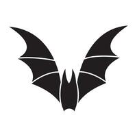 Schläger Symbol Vektor. Halloween Illustration unterzeichnen. Vampir Symbol oder Logo. vektor