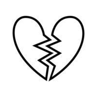 Herz Symbol Vektor. Liebe Illustration unterzeichnen. Romantik Symbol. vektor