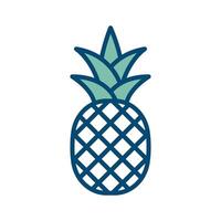 Ananas Symbol Vektor Design Vorlage im Weiß Hintergrund