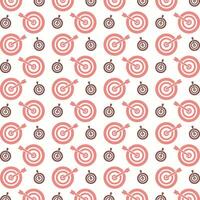 bullseye Rosa wiederholen modisch Muster schön Vektor Illustration Hintergrund