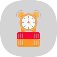 Alarm eben Kurve Symbol vektor