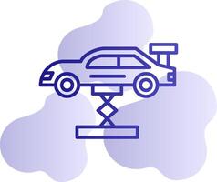 Auto Heben Vektor Symbol