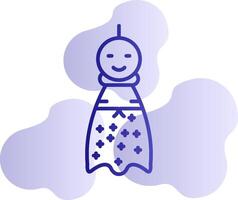 teru teru bozu vektor ikon