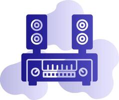 Vektorsymbol für Lautsprecher vektor
