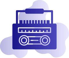 Radio Kassette Vektor Symbol