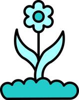 Blume Knospen Vektor Symbol