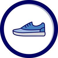 Sneaker-Vektor-Symbol vektor