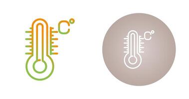 temperatur vektor ikon