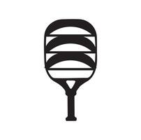 Pickleball Paddel Vektor Illustration. Pickleball Paddel und Ball Vektor, Clip Art von Pickleball, Pickleball Schläger und Symbol