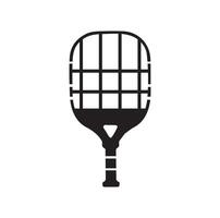 Pickleball Paddel Vektor Illustration. Pickleball Paddel und Ball Vektor, Clip Art von Pickleball, Pickleball Schläger und Symbol