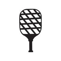 Pickleball Paddel Vektor Illustration. Pickleball Paddel und Ball Vektor, Clip Art von Pickleball, Pickleball Schläger und Symbol