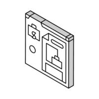 Anlagegut Bewertung isometrisch Symbol Vektor Illustration