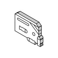 Kugel Paket isometrisch Symbol Vektor Illustration