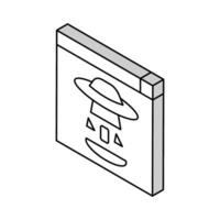 404 Internet Netz Seite Error isometrisch Symbol Vektor Illustration