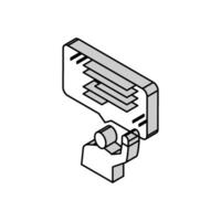 Konversation Englisch isometrisch Symbol Vektor Illustration