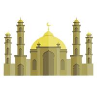 konstnärlig moské arkitektur ikon begrepp för ramadan och eid vektor islamic illustration