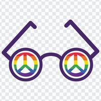 inklusive stolthet flagga queer lgbtqia bipoc, trans, Gay, lesbisk, lgbtq stolthet månad stolthet lutning bakgrund med lgbtq stolthet flagga färger regnbåge element. vektor illustration