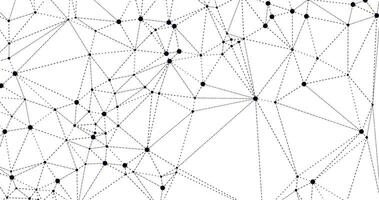 abstrakt geometrisk bakgrund. plexus maska bakgrund molekyl. ansluten prickar. vektor illustration