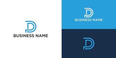 monogram dd logotyp design för din företag eller företag vektor