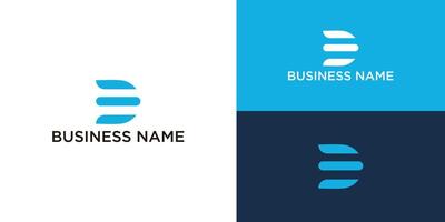 Brief d Logo Design, Konzept von Digital Technologie vektor