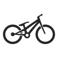 Hand gezeichnet Versuch Fahrrad Vektor Illustration