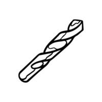 Dill bisschen Symbol. Hand gezeichnet Vektor Illustration.