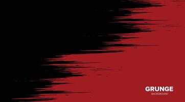 rot und schwarz abstrakt Grunge Hintergrund vektor