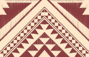 ethnisch abstrakt Ikat Kunst. aztekisch Ornament drucken. geometrisch ethnisch Muster nahtlos Farbe orientalisch. Design zum Hintergrund ,Vorhang, Teppich, Hintergrund, Kleidung, Verpackung, Batik, Vektor Illustration.