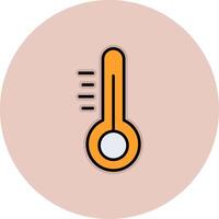 Symbol für Temperaturvektor vektor