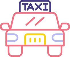 Taxi-Vektor-Symbol vektor