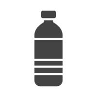 Wasser Flasche Symbol Design Vektor Vorlage