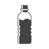 Wasser Flasche Symbol Design Vektor Vorlage