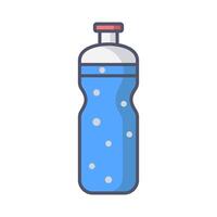 Wasser Flasche Symbol Design Vektor Vorlage