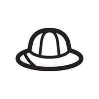 Safari Symbol Symbol im dick Gliederung Stil. schwarz und Weiß einfarbig Vektor Illustration.