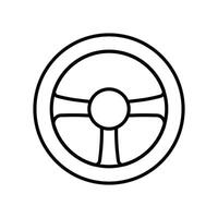 Lenkung Rad Symbol Vektor. Maschine Steuerung Illustration unterzeichnen. steuern Symbol oder Logo. vektor