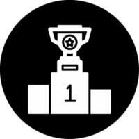 Gewinner Podium Vektor Symbol