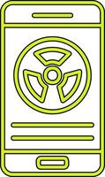 Strahlung Vektor Symbol