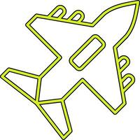 Flugzeug-Vektor-Symbol vektor