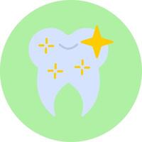 friska rena tand vektor ikon